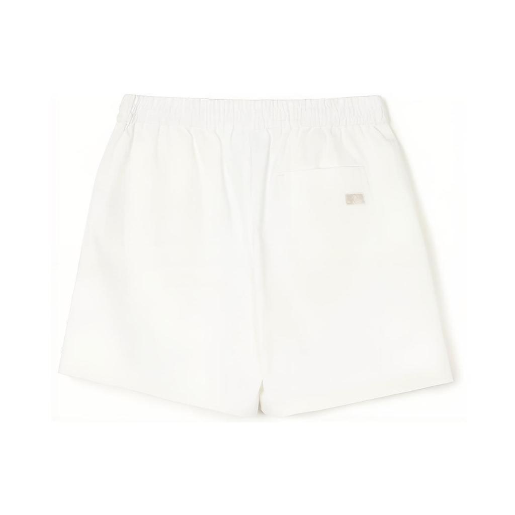 MLB Boston Red Sox Solid Straight Leg Sports Casual Shorts Women shorts White 3FSMB0143-43IVS