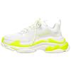 Triple S Leder Lage Chunky Sneakers Heren Neon Geel 536737W2CA37390