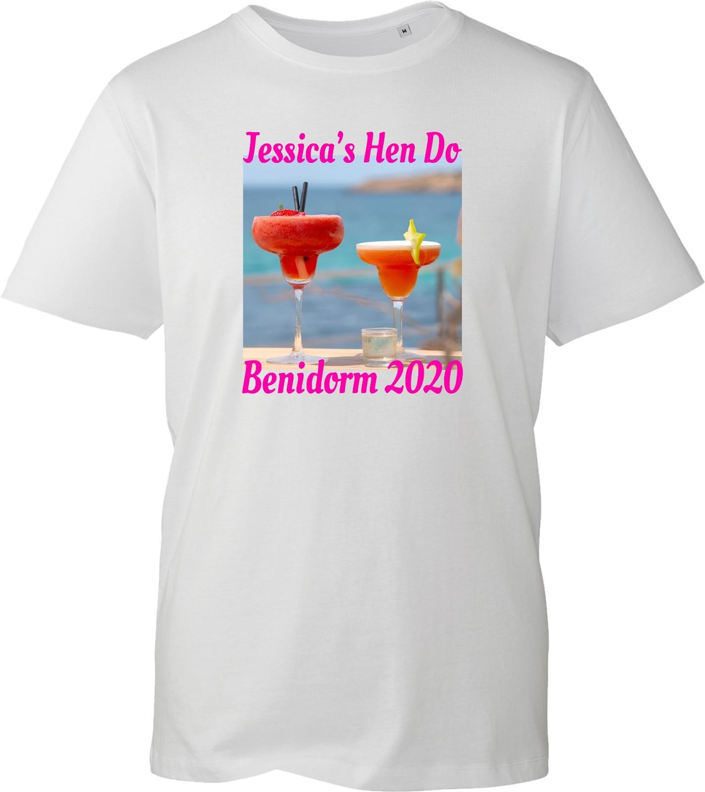Personalised Girls Trip T Shirt Unisex Black Custom Vacation Summer Souvenir Top S