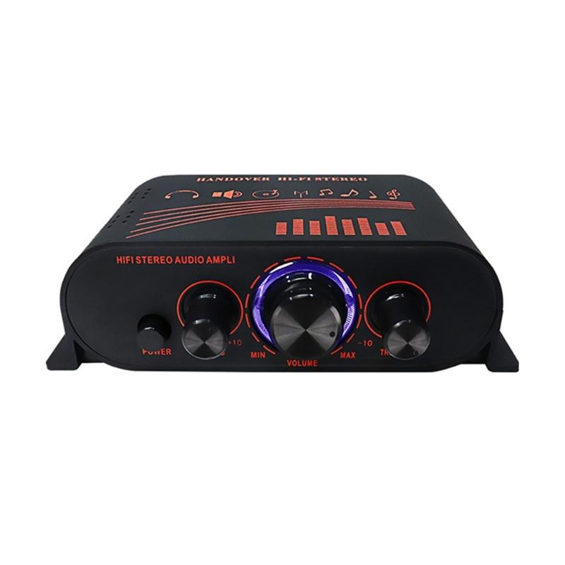 Stereo Power Amplifier 20W+20W 2.0Channel HiFi Stereo AMP Speaker for Car Home Stereo Power Amplifier Speaker 1
