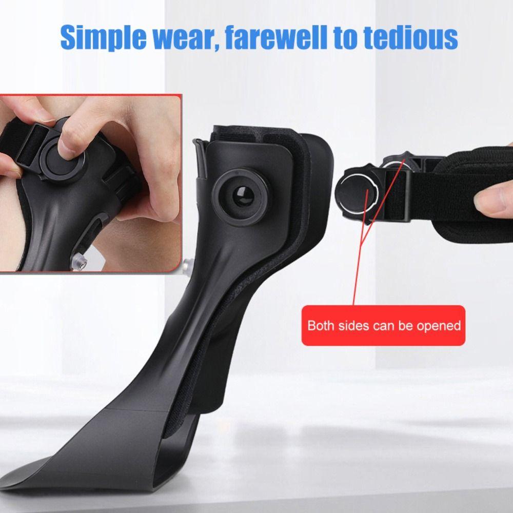 Knob Adjustment Plantar Fasciitis Splint Brace Airbag Foot Drop Orthosis  Foot Care