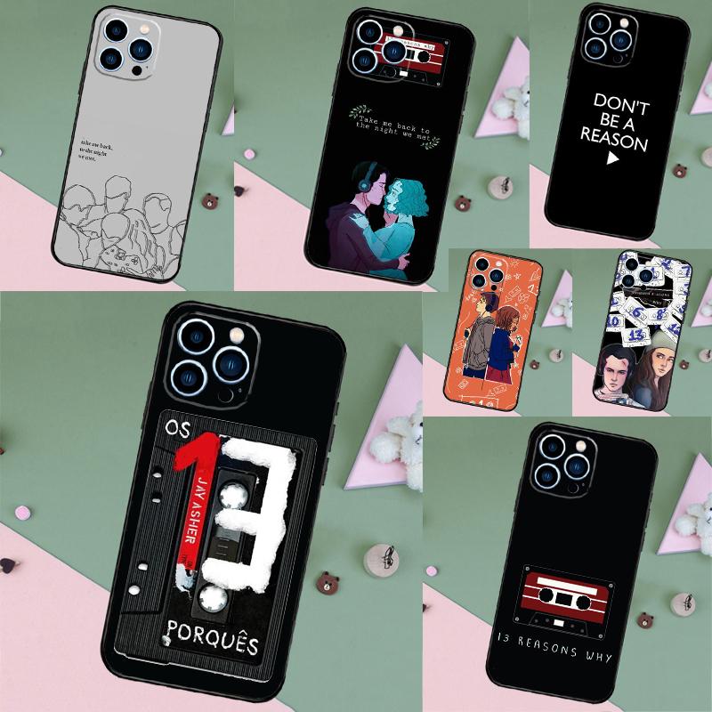 13 Thirteen Reasons Why Case For iPhone 17 Pro Max 16 15 13 12 11 14 Pro Max Plus 13 12 Mini 16e 17 Air Back Cover