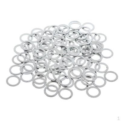 100pcs Skateboard Truck Axle Washers Longboard Hardware Accessories Outdoors Skateboarding Sports