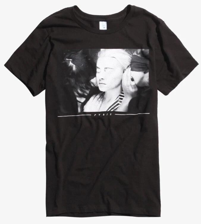 

PVRIS WHISPER PHOTO 100% Cotton T-shirt Mens Tees Top Rock Band NEW Licensed & Official S