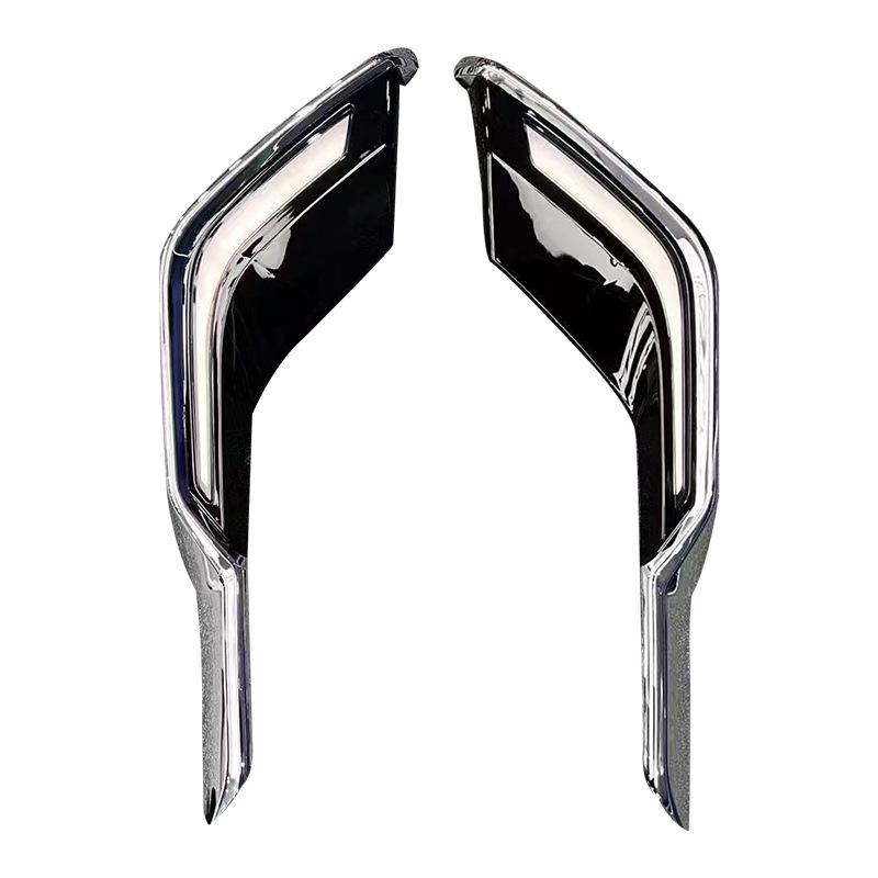 Alphard 40 Series Daytime Running Lights: Fits 24 Models, Three-Color Front Bumper Lights for Car Decoration.