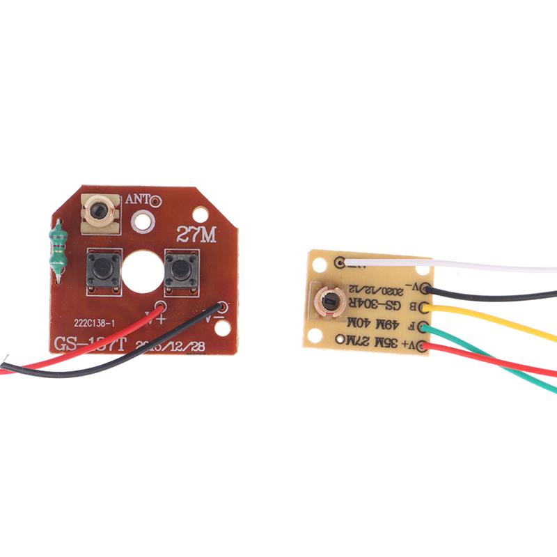 4kanálový RC obvod dálkového ovládání PCB vysílač Přijímací deska Rc autodíly