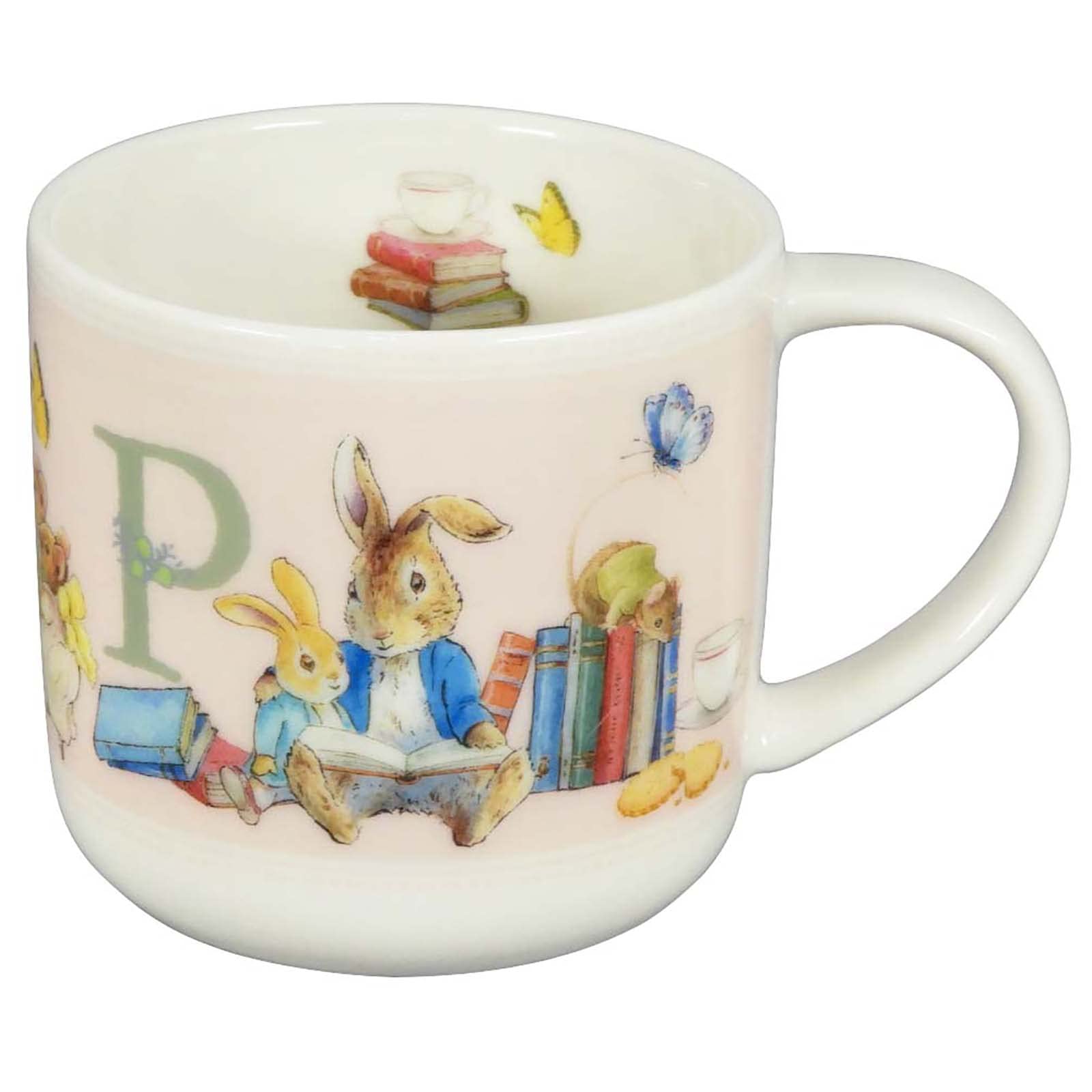 

Peter Rabbit Picture Book Series Ceramic Mug (350ml) (Pink) PR612-11 Made in Japan