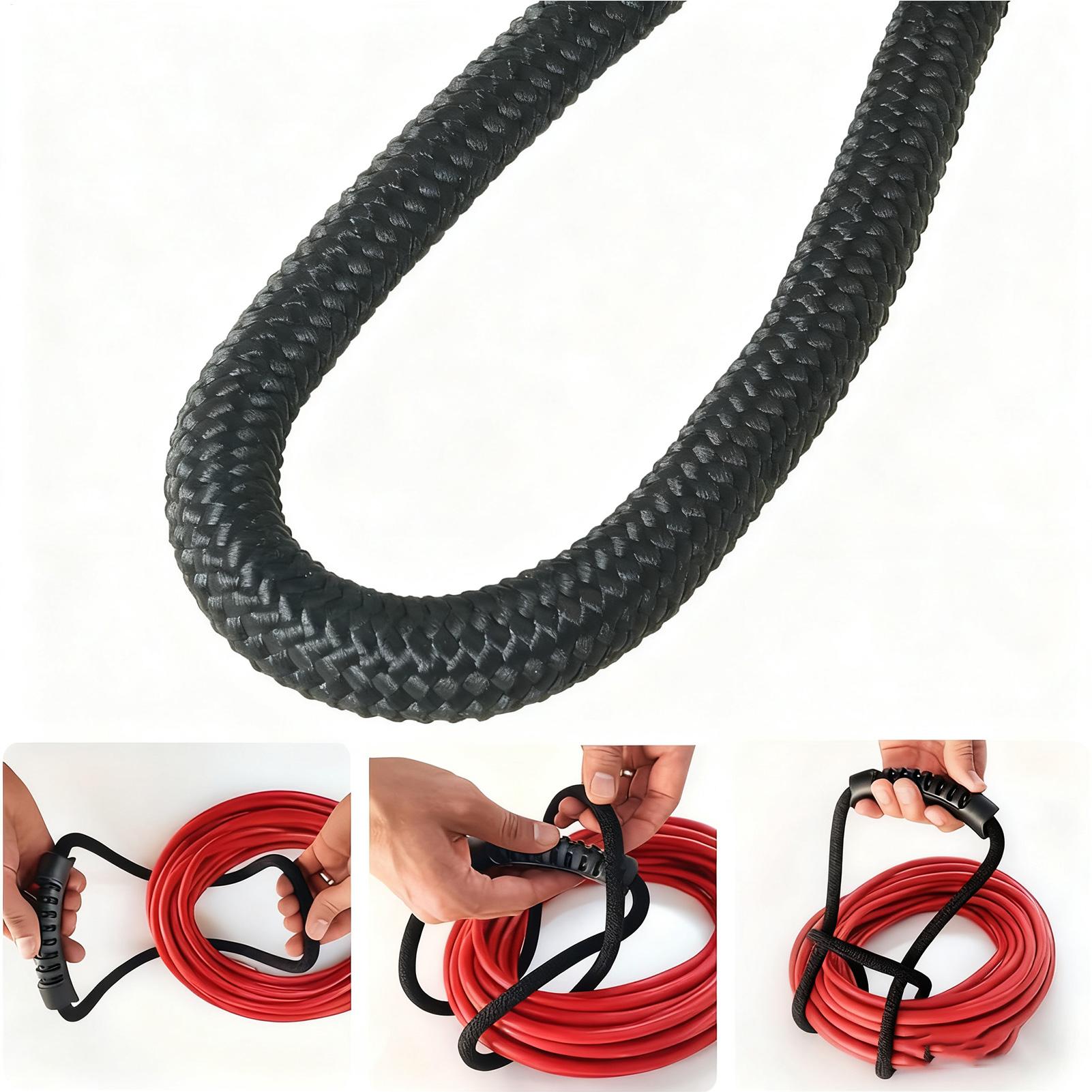 

Cord Storage Strap 3 Pieces Weatherproof Multifunctional Extension Cord Storage Strap With Carry Handle For Workshop Moving Day China Mainland