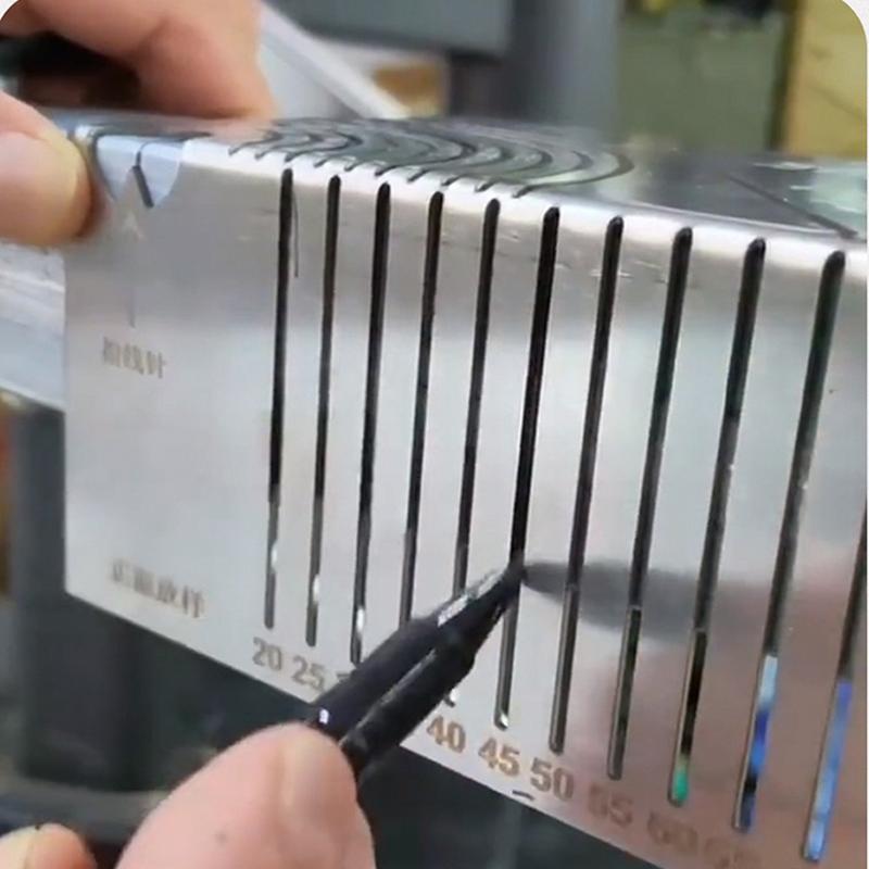 Ferramenta de Marcação de Ângulo e Arco Flexível de Precisão Ferramenta de Marcação para Dobra de Tubos de Aço Angular Esquadro de Soldagem Guia de Marcação para Corte de Tubos