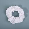Girls Elastic Hair Ties White Scrunchies for Tie-dye Hair Ropes DIY Hair Scrunchies Soft Rubber Bands Hair Suppliess