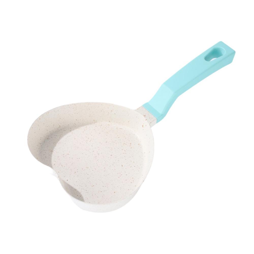 Flat-bottomed Egg Frying Pan Non-stick Hamburger Skillet Household Pancake Pan Kitchenware