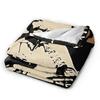Action The Cash Face Johnny Cash Blanket Winter  Super Warm Bedding Throws for Child Bedroom Novelty Bedspread Sofa Bed Cover