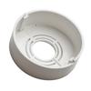 Cover and Block Reserved Holes with Pipe Cover Decoration Silver Option