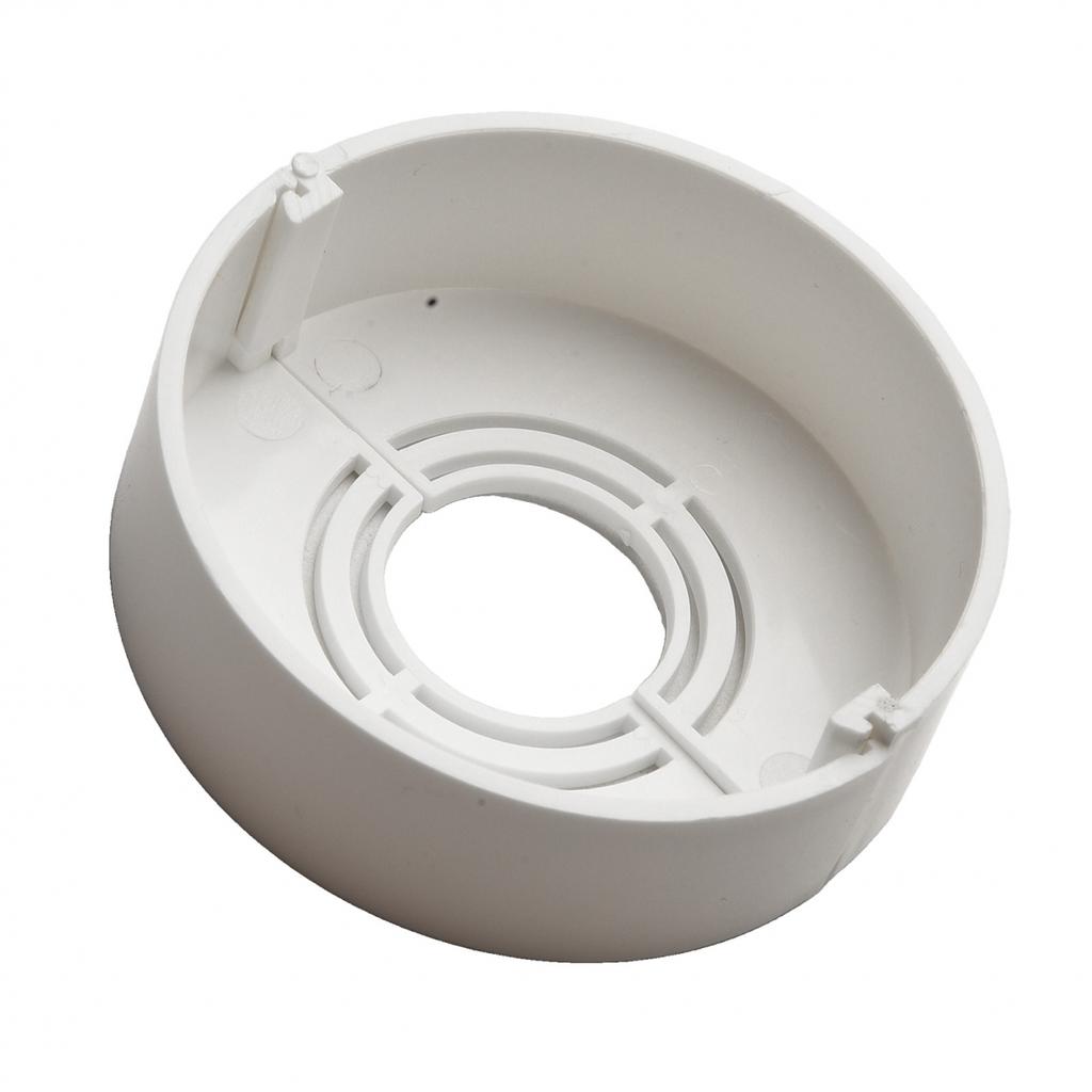 Cover and Block Reserved Holes with Pipe Cover Decoration Silver Option