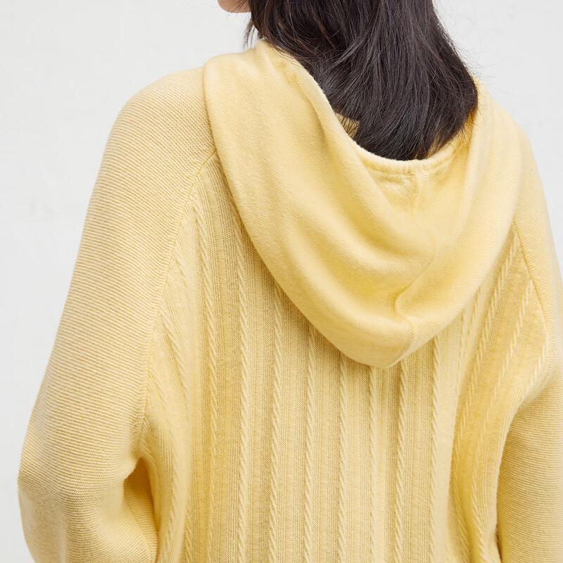 Broadcast Designer Capsule Collection Hooded Wool Knit Sweater