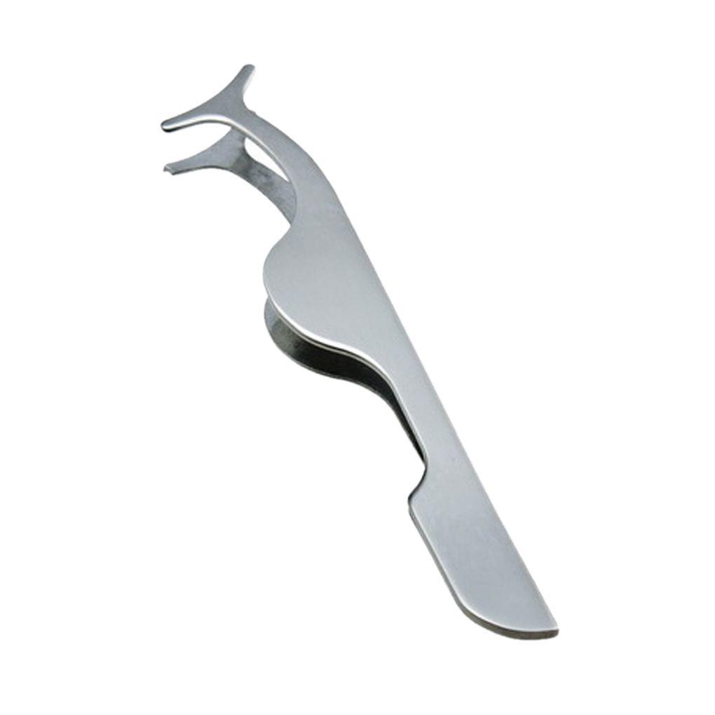 

Нержавеющий аппликатор для накладных ресниц пинцет зажим инструмент для макияжа косметический