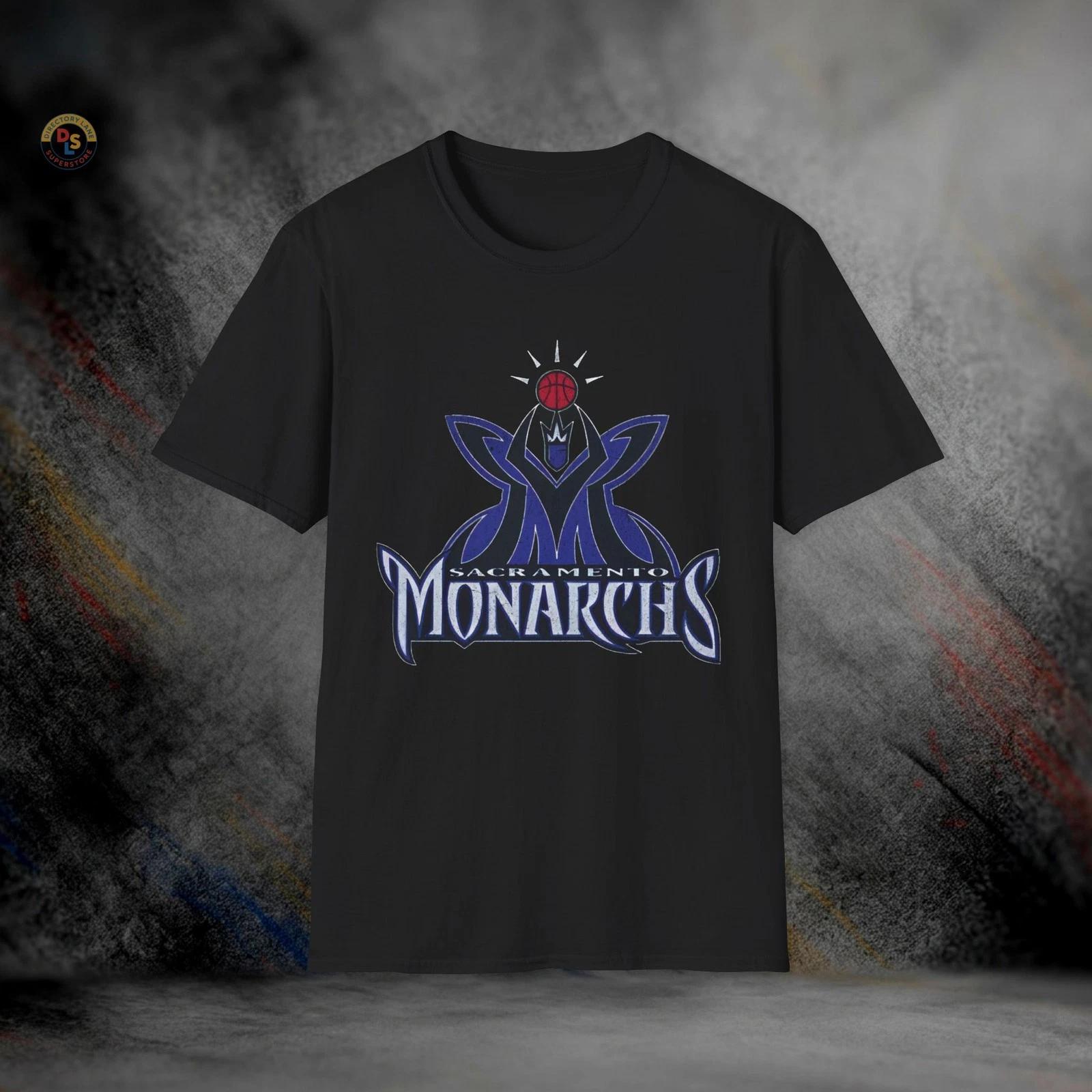Sacramento Monarchs Defunct Vintage Basketball T-Shirt | Softstyle Tee XXL
