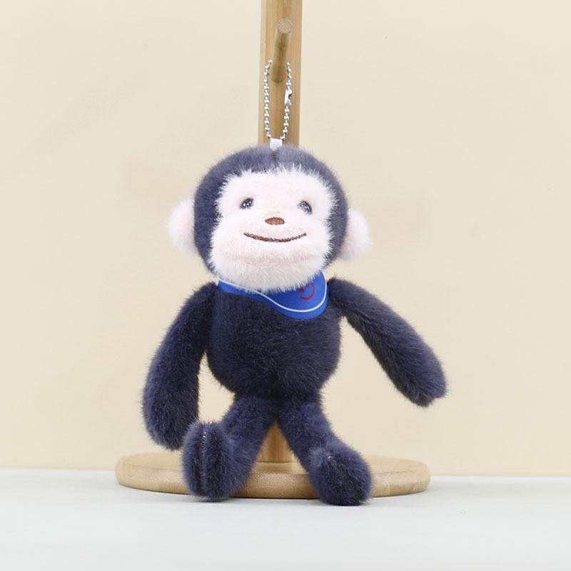 

Плюшевый брелок в виде игрушечной обезьянки с мягким наполнителем из полипропиленового хлопка для украшения подарочного пакета для детей StyleD