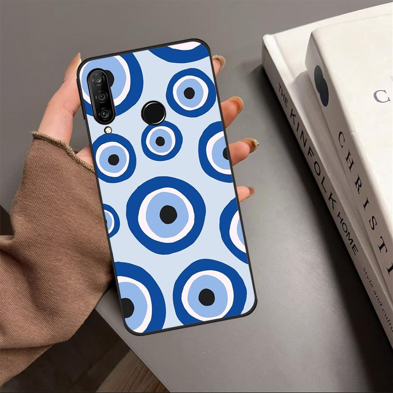 Evil Eye For Huawei Nova 10 9 SE Y91 Y61 Y90 Y70 Y60 Y72 12s 12i 11i 7i 8i P60 Pro P30 P40 Lite Case