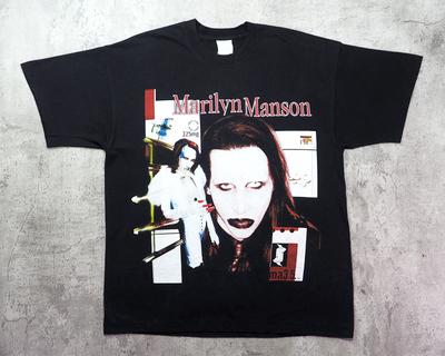 Vintage tričko Marilyn Manson Antichrist Superstar z 90. let Velikost XL