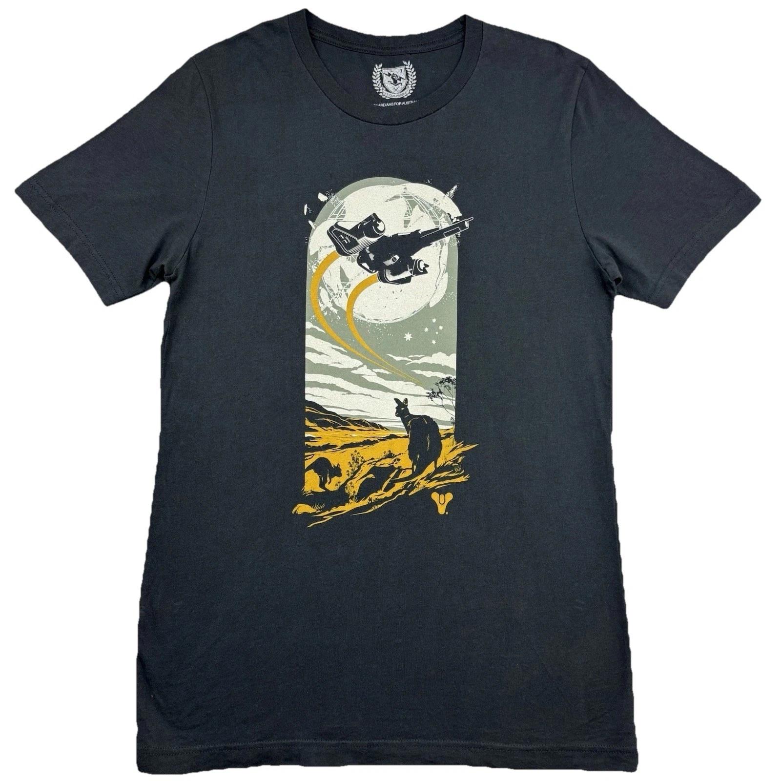 

Bungie Destiny 2 Guardians for Australia 100% Cotton T-shirt Mens Tees Top Mens Size M Official Game Tee XL