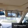 Tri-Fold LED Car Vanity Mirror with Sun Visor Attachment