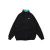 Nike Reversible Sherpa Fleece Jacket With Large Swoosh - Limited Edition Men Jackets Blue BQ6546-301