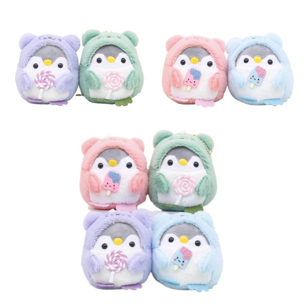 Cute Plush Penguin Keychain By Huhu Bear