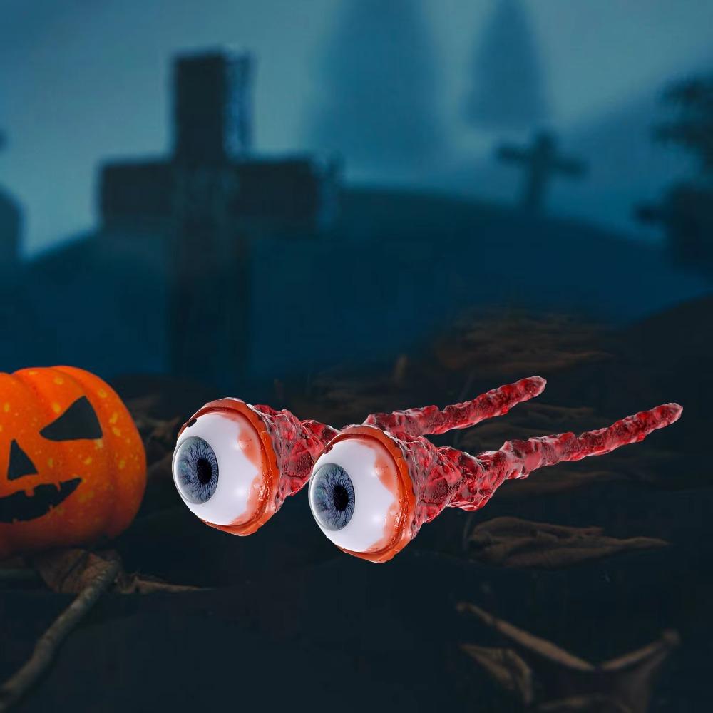 Horror Scary Latex Fake Eyeballs Bloody Props Bloody Eyeballs Creative Fake Eye Eyeball