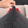 Funda para cojín de asiento de sofá con patrón de oso Jacquard, fundas elásticas para sofá, sala de estar, funda para silla, decoración del hogar
