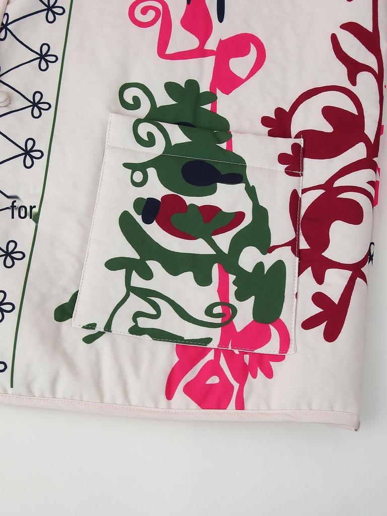 2024 Jesienna Casualowa Luźna Bawełniana Kurtka