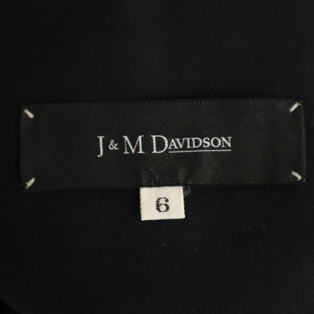 J&M Davidson made in Japan tack Wide pants 6 Charcoal Navy Women Used