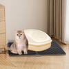 Cat Litter Mat Trapping Washable Footboard Pad for Living Room Indoor Cats
