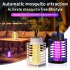 Electric Mosquito Killer Lamp Portable USB Fly Zappers Mosquito Light Household Indoor Outdoor Wall Desktop Wall Hang Dual Use