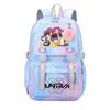 Girls Kpop Hunters Rumi Zoey Mira Printed Backpack Student School Travel Large Capacity Bag