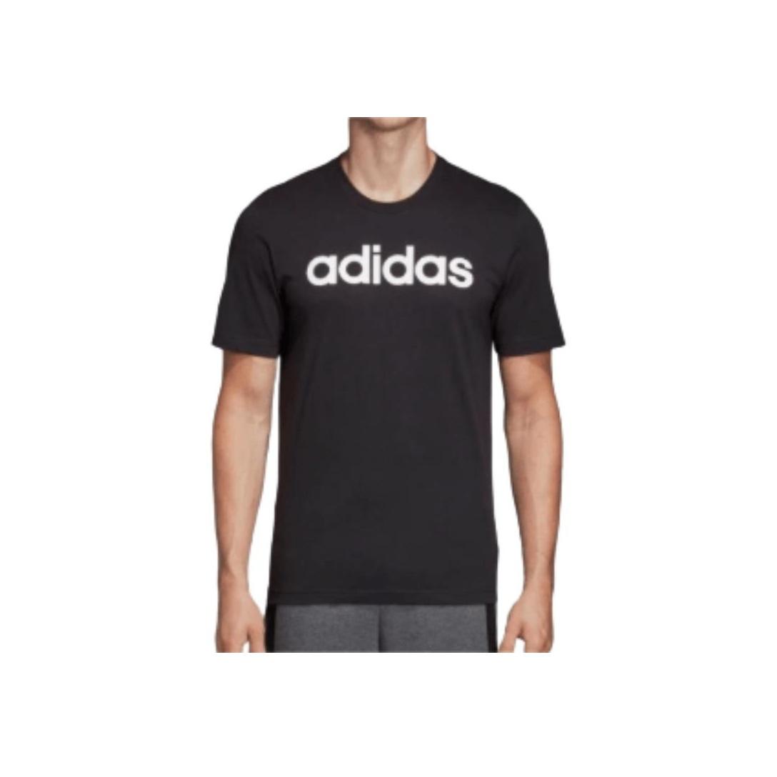 Adidas SS25 American Casual Comfortable Soft Crew Neck Short Sleeve T-Shirt Men Tops Black KA8336 2XL