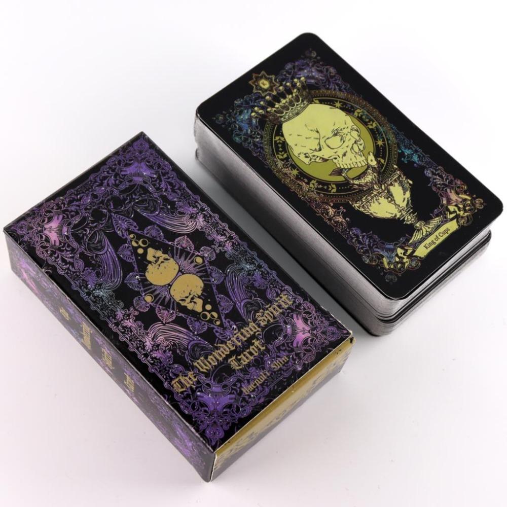 10.3*6cm The Wandering Spirit Tarot 78 Pcs Cards for Beginners