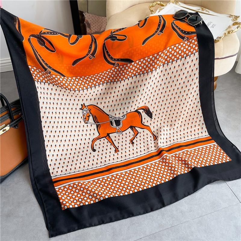 New cotton feel scarf linen spring and summer travel shawl autumn and winter scarf women's thin literary headscarf large size