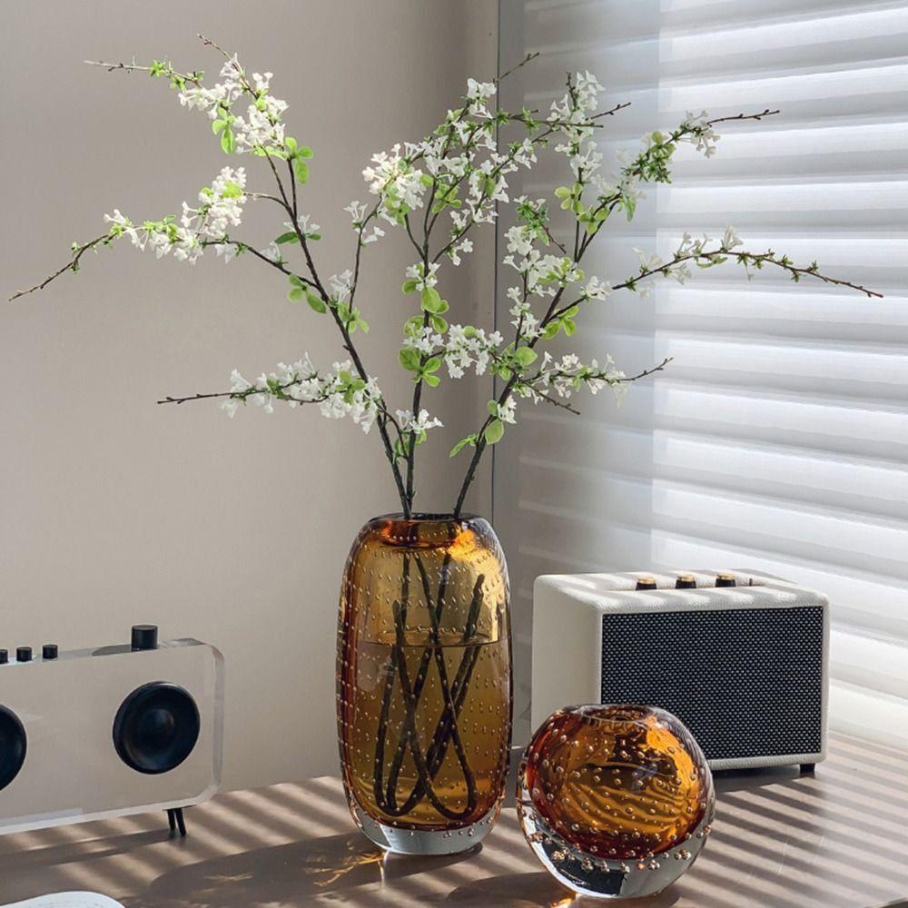 

Pastoral Style Silk Texture Garland Wreath Artificial Flower Snow Willow Fake Plant Home Decoration рожевий