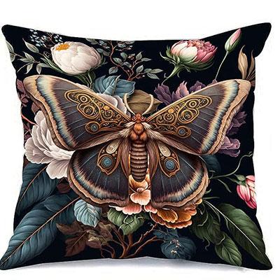 Schmetterling Dekorative Kissenhülle Wurfkissenhülle Abstrakte Kissenhülle Moderne Quadratische Couch Heimdekoration Kissenbezug 45X45 Cm