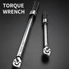 1/2" 3/8" 1/4" 72 Portable Torque Wrench Teeth Ratchet  ±3% High Precision Professional Bicycle Car Repair Tools