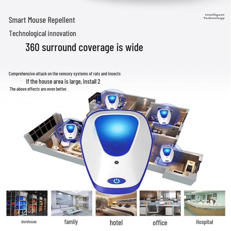 Ultraschall-Nagetiervertreiber für den Innenbereich für Zuhause und Lager