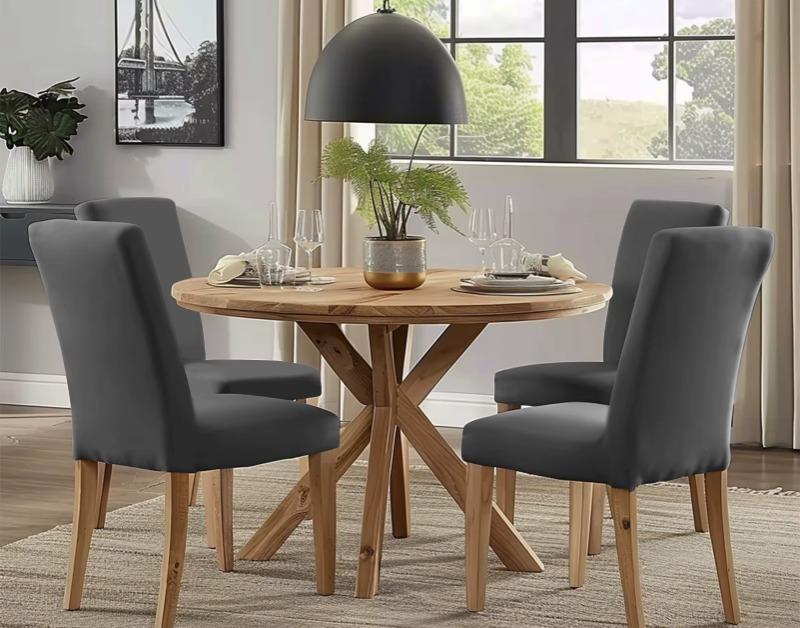 Spandex Dining Room Chair Cover For Printed Slipcover Stretch Chair Covers Kitchen Desk Chair Case