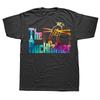 The Rockfather Funny Drummer Humor Drumming Joke Rock and Roll Drum Tshirts Casual Tshirt 100 Cotton Loose Oversized T Shirt