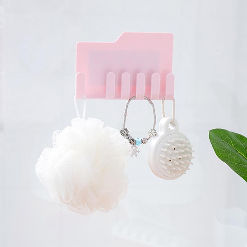 Phone Charging Holder Hook Strong Sticky Adhesive Cell Phones Stand Rack Bathroom Hanging Razor Hanger