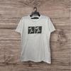 Vintage 00’s Brodie On Print Tee / Photoprint / Photo Tee / Black White Photograph / Fashion Portraits / Size L