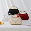 Dámska večerná kabelka Kabelka s retiazkou Elegantná taška cez rameno Spojka na svadobnú oslavu Prom Crossbody taška Malá taška Tote pre ženy Taška s rúčkou