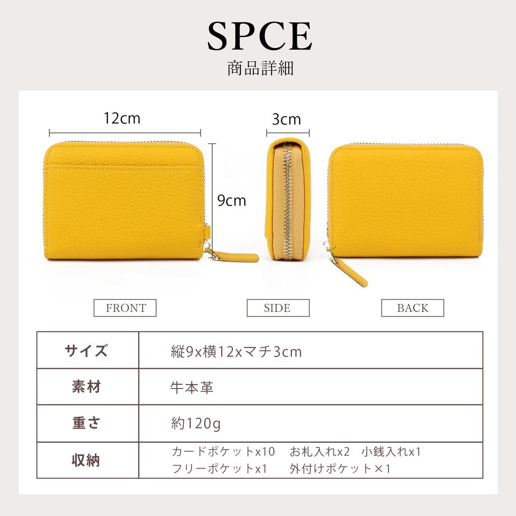 Accordion Genuine Mini Large Easy To Card Coin RFID [imeetu] Wallet, Leather, Wallet, Women's & Men's, Capacity, Use, Compact, Case, Purse,