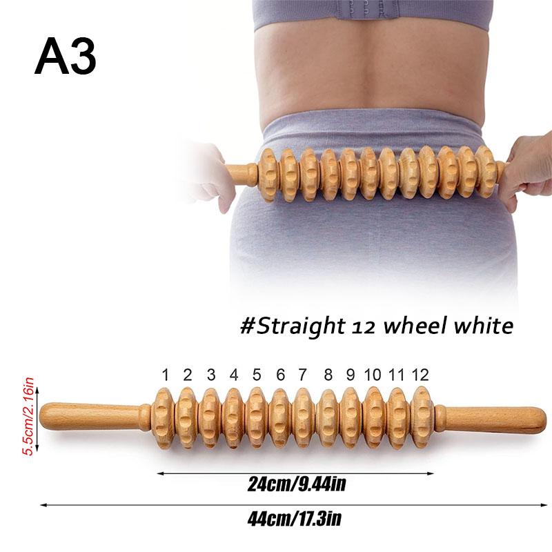 Professional Wood Therapy Massage Tools For Body Shaping Anti Cellulite Lymphatic Drainage Waist Sculpting