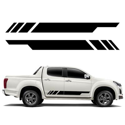 Universelle Auto-Seitenleisten-Aufkleber Cooler Stil Pickup-Truck Vinylfolien-Aufkleber Dekoration Autozubehör für Pickup-Truck SUV